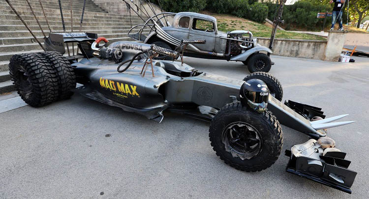 Desain Ekstrim Lotus F1 untuk Film Mad Max Terbaru