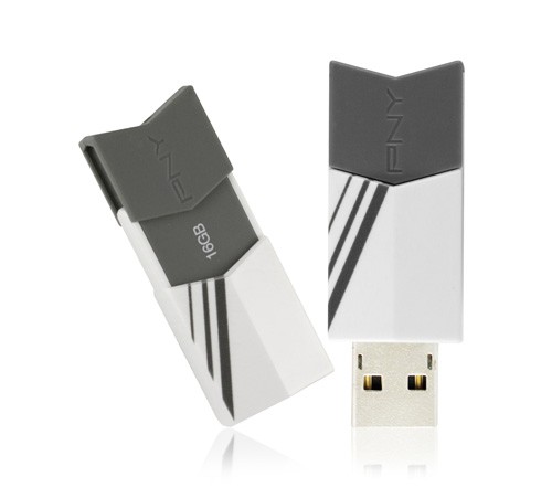 V1 Attache USB 2.0, Pen Drive Kompak Besutan PNY