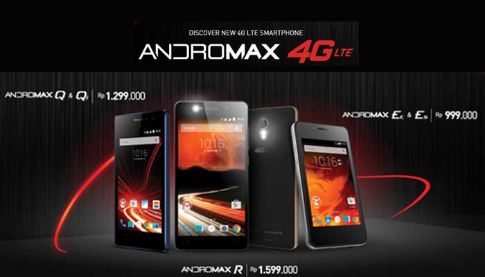 Lima Smartphone 4G LTE Smartfren Meluncur di Indonesia