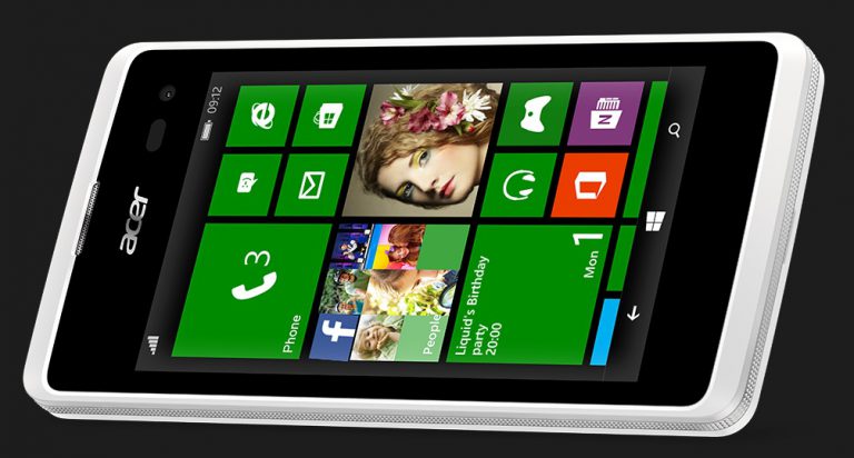 Liquid M220, Smartphone Windows Phone Pertama Acer