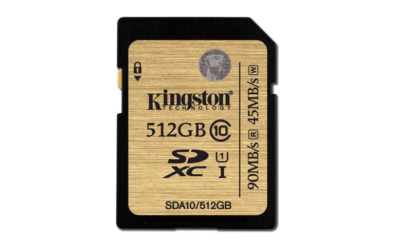 Kingston Rilis Kartu SDHC/SDXC Class 10 UHS-I Berkapasitas 512 GB