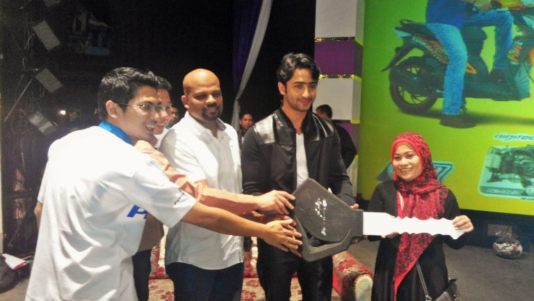 TVS Dazz DFI Hadir di Makasar Bersama Shaheer Sheikh