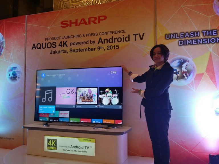 SHARP Pasarkan Tiga Ukuran Layar AQUOS 4K Android TV di Indonesia
