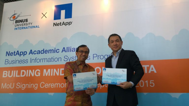 Pertama di ASEAN, NetApp Academic Allieance di Binus International University