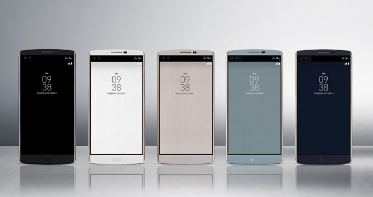 LG Perkenalkan V10, Smartphone Dua Layar dan Dua Kamera Depan