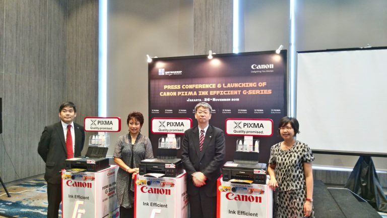 Canon Hadirkan Tiga printer G-Series dengan Sistem Isi Ulang