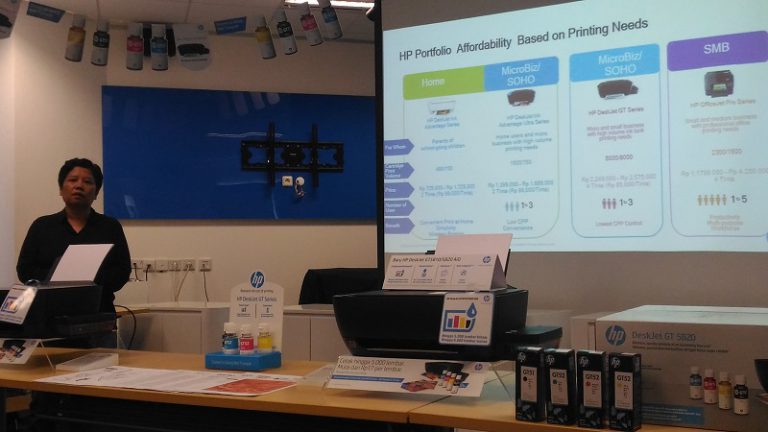 HP Inc. Perkenalkan Printer Ink Tank Terbaru untuk Usaha Mikro