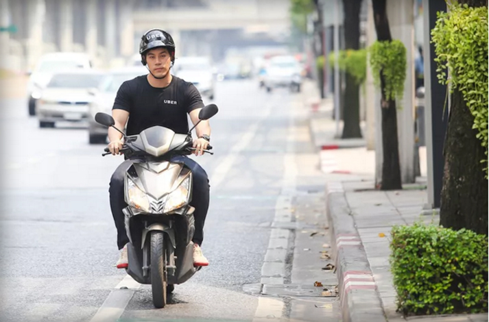 Di Bangkok, Uber Hadirkan Layanan UberMOTO Sebagai Pilot Program