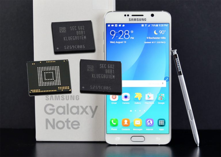 Samsung NAND Flash UFS 2.0 256 GB: Inikah Kandidat Chip Storage buat Galaxy Note 6?