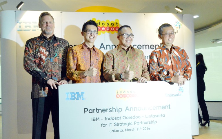 Indosat Ooredoo Jalin Kerjasama dengan IBM