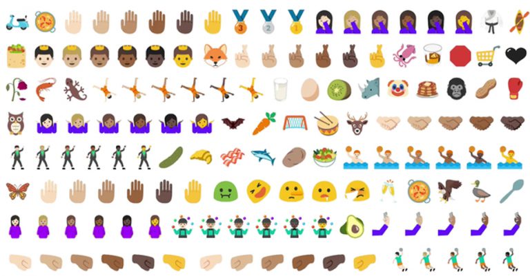 Android N Dukung Unicode 9 Dengan Penambahan 72 Emoji Baru