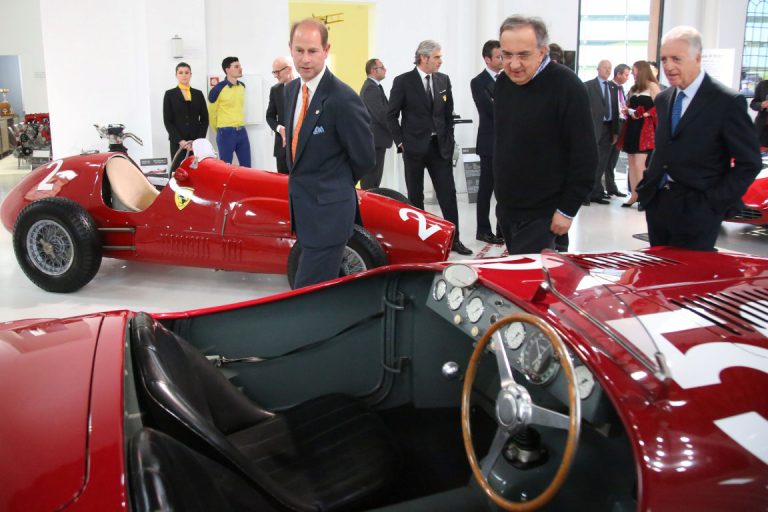 Pangeran Edward Kunjungi Markas Ferrari di Modena