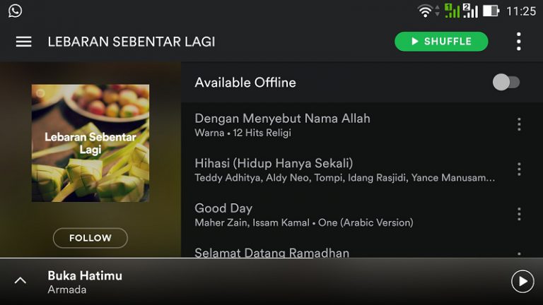 Temani Aktivitas Puasa Penggunanya, Spotify Hadirkan Playlist Spesial Ramadhan