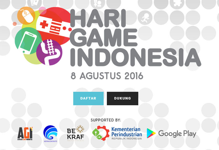 Melalui Kominfo dan BEKRAF, Pemerintah Dukung Hari Game Indonesia
