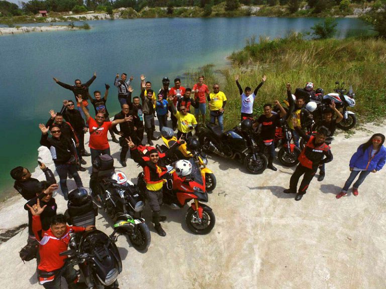 Touring Lampung – Palembang, Komunitas Ducati Indonesia Ramaikan Sumatera Bike Week
