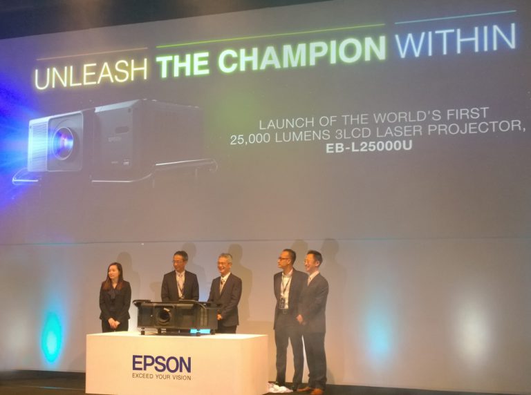 Epson Luncurkan EB-L25000U, Proyektor Laser 3LCD Pertama di Dunia Capai Kecerahan 25 Ribu Lumen