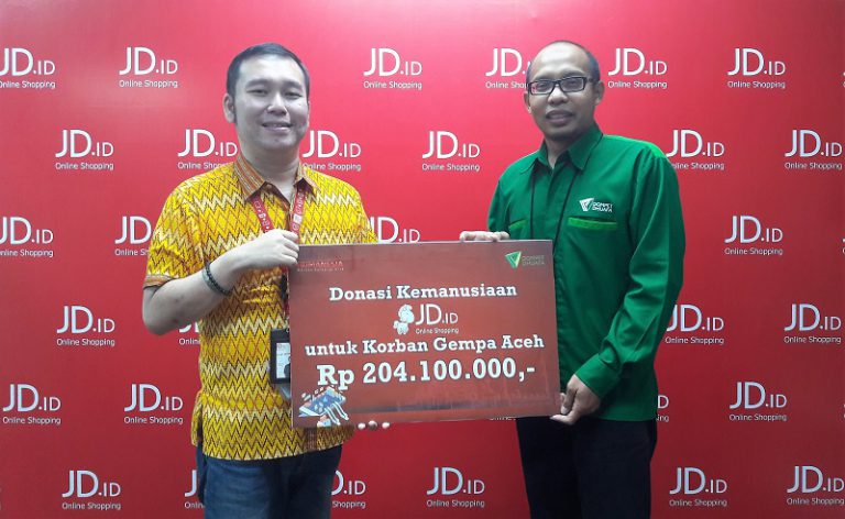 JD.ID Sumbang Rp 204.100.000 via Dompet Dhuafa untuk Korban Gempa di Pidie Jaya
