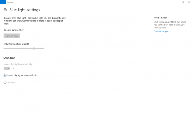 Untuk Menjaga Kesehatan Mata, Update Windows 10 akan Hadirkan Blue Light Filter