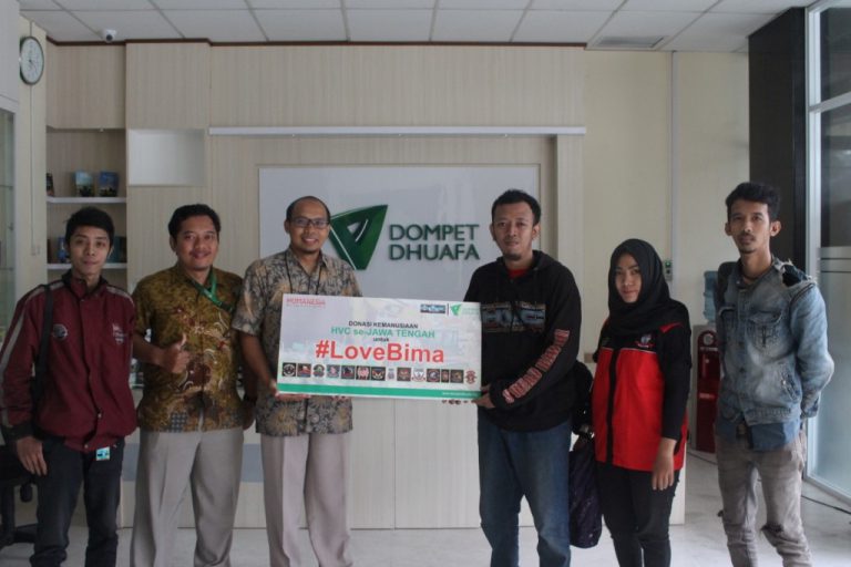 Bantu Recovery Pasca Bencana di Bima, Honda Vario Club Se-Jawa Tengah Gandeng Dompet Dhuafa