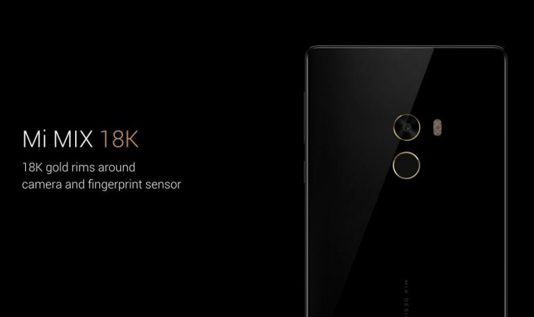 GearBest Buka Preorder Xiaomi Mi Mix Ultimate dengan Lapisan Emas 18 Karat