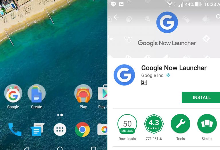 Google Now Launcher Akan Hilang dari PlayStore