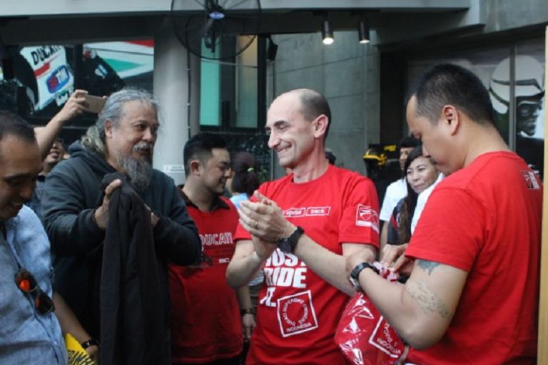 CEO Ducati ke Indonesia, Disambut Hangat Ducatisti Tanah Air