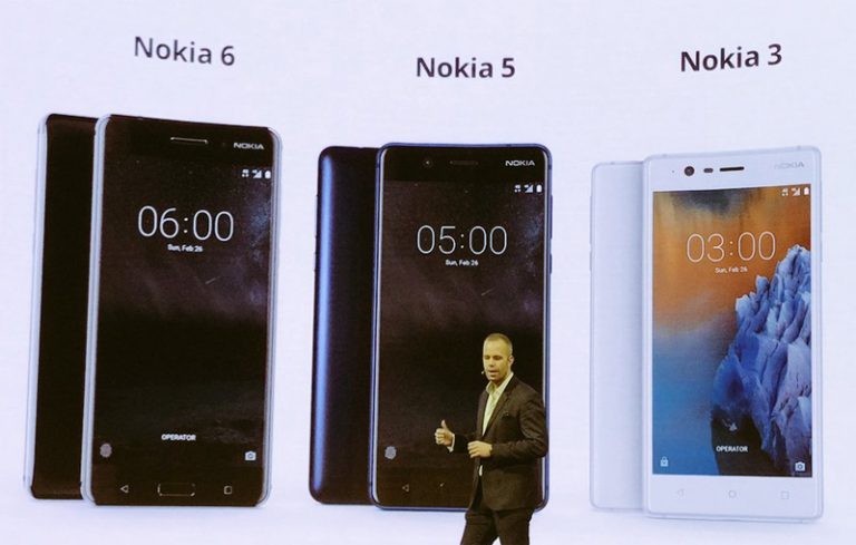 Nokia 6, 5, dan 3 Resmi Meluncur. Andalkan Harga Kompetitif, Android OS Minimalis, dan Desain Elegan