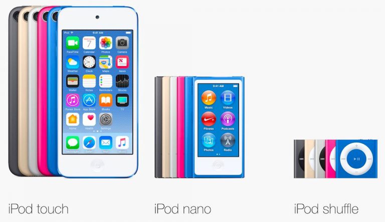 Apple Diskontinu Nano dan Suffle, Serta Hanya Jual Dua Opsi Storage iPod Touch