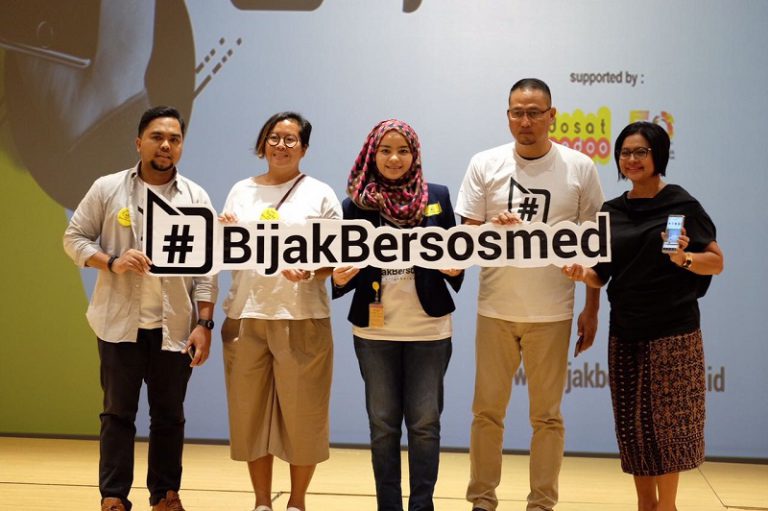 Penggiat Media Sosial di Indonesia Kampanyekan Gerakan #BijakBersosmed