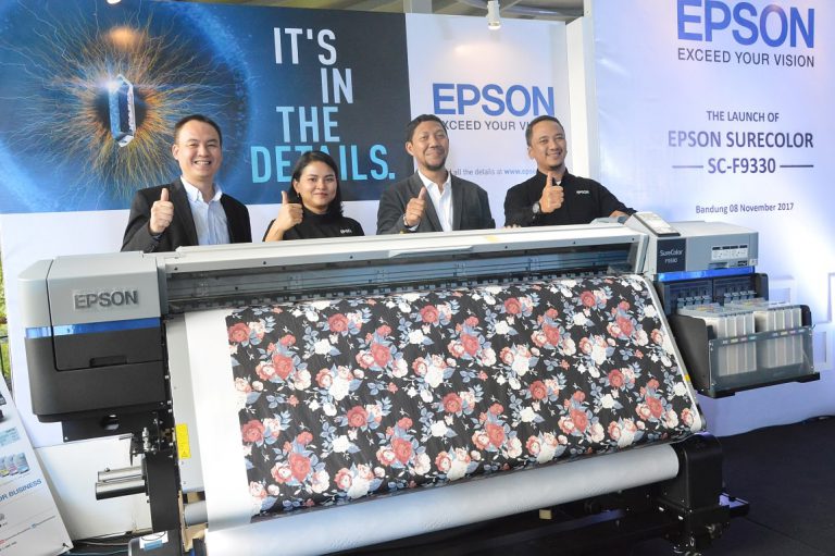 Epson Luncurkan SureColor SC-F9330, Printer Tekstil Sublimasi Digital Generasi Terbaru