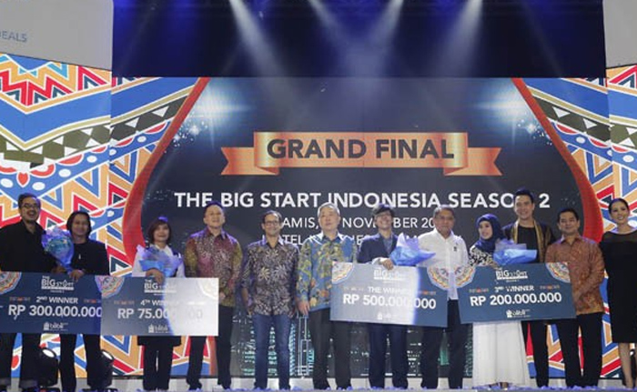 Kris Samuel Sabet Juara Pertama Kompetisi The Big Start Indonesia 2017