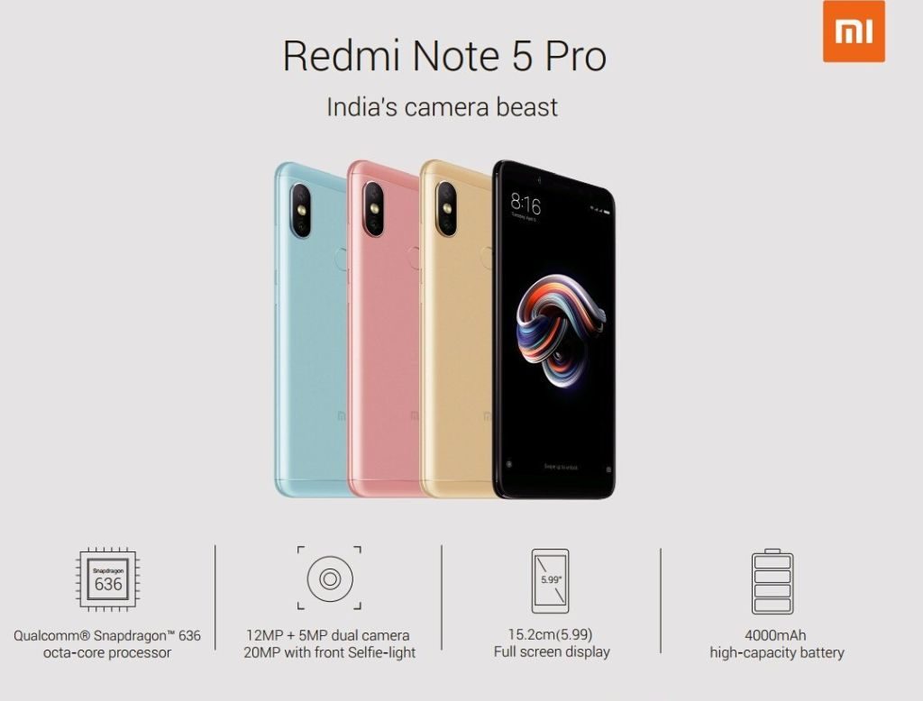 Redmi Note 5 Pro spec