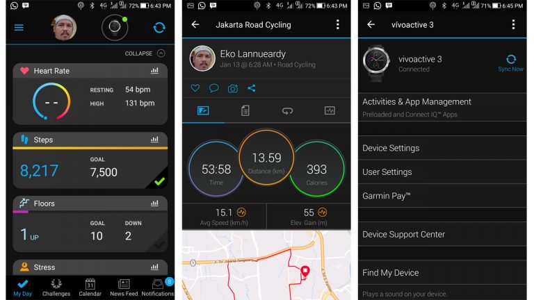 apps vivoactive 3