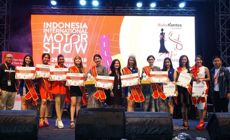 Usher Suzuki, Novita Sari, Terpilih Menjadi Miss Motor Show 2018