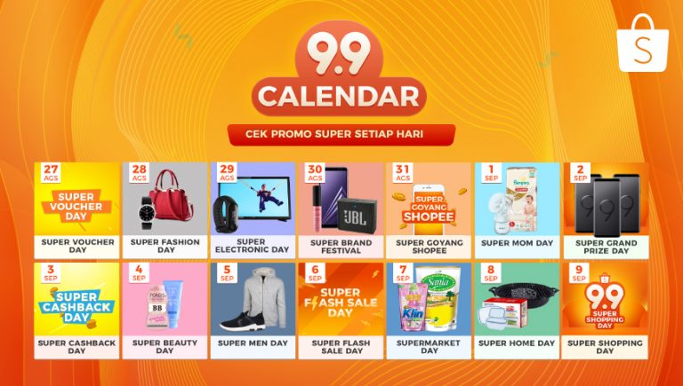 Shopee 9.9 Super Shopping Day Resmi Diluncurkan, 14 Hari Kampanye Non-Stop Dimulai Hari Ini