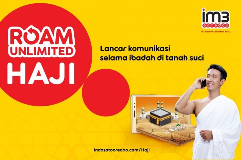 Sambut Musim Haji, Indosat Luncurkan Paket ‘Roam Unlimited Haji’ Terbaru
