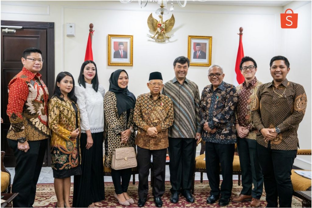 Shopee Indonesia dengan Wakil Presiden Republik Indonesia