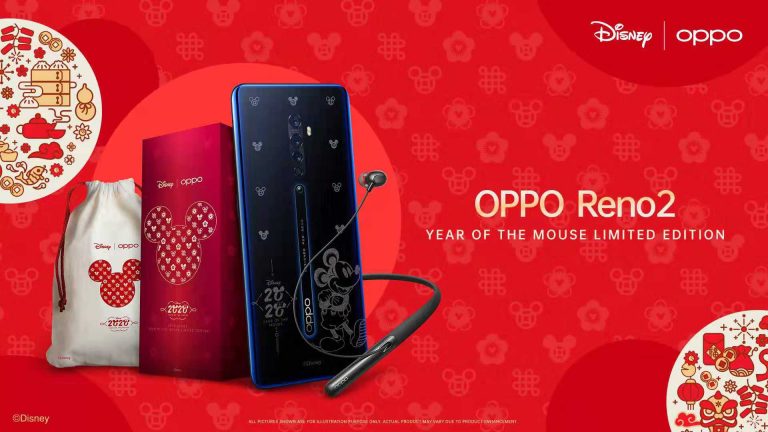 OPPO Reno2 Year of The Mouse Limited Edition Sudah Bisa Dipesan Hari Ini di Blibli.com