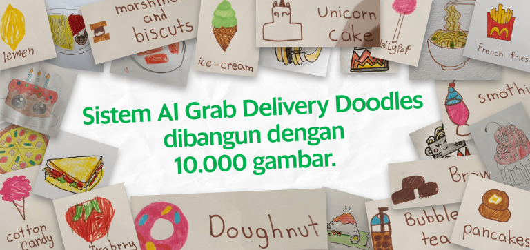 Ubah Gambar Jadi Makanan Riil, Ini Keunikan Grab “Delivery Doodles”