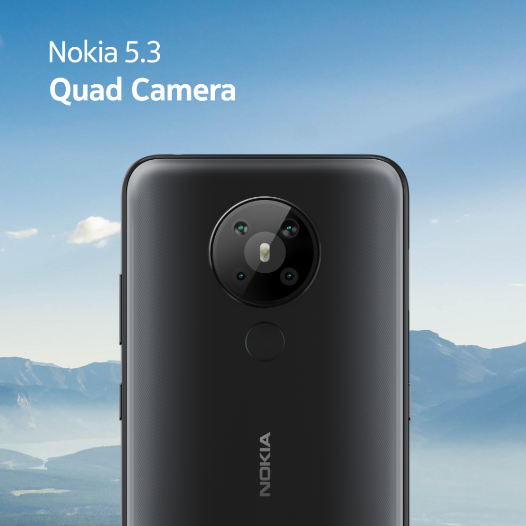 Nokia 5.3 with Quad Camera