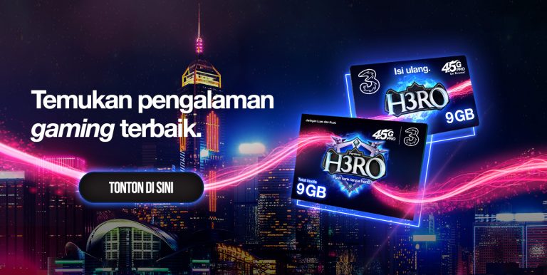 Punya Ekosistem Gaming H3RO, 3 Indonesia Gairahkan Industri Mobile Gaming Indonesia