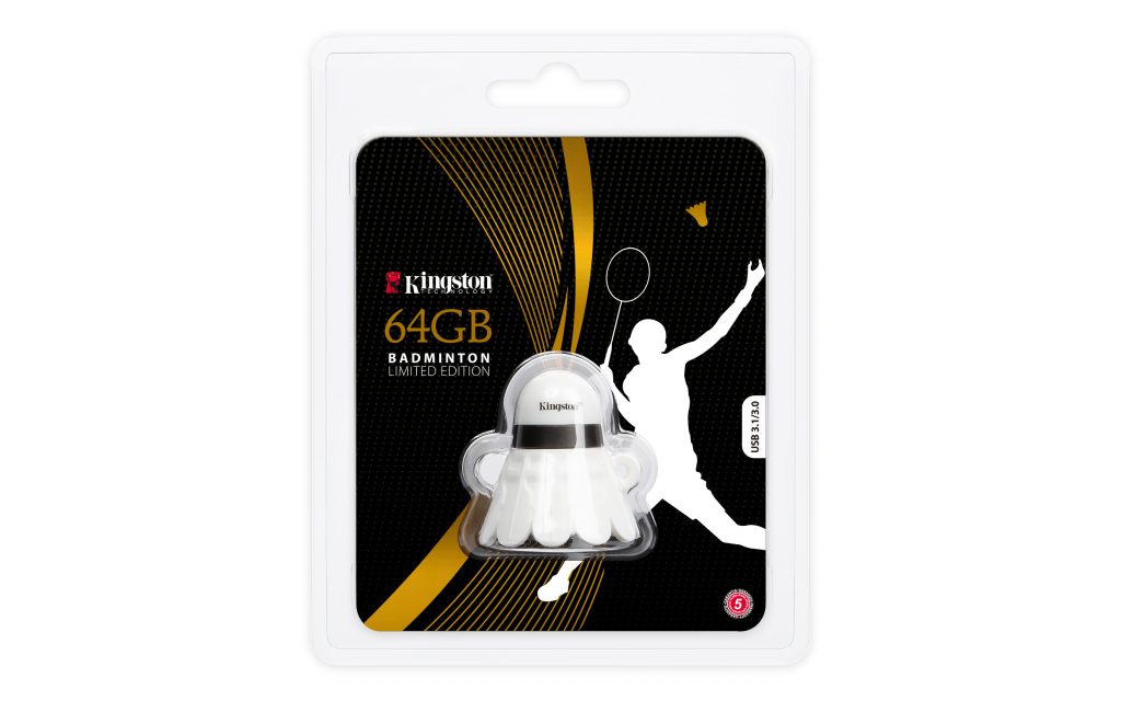 Kingston Limited Edition Badminton USB Drive Package