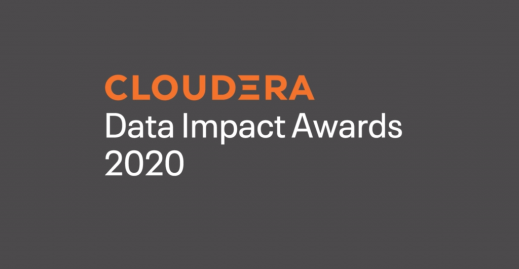 Cloudera Data impact Awards 2020