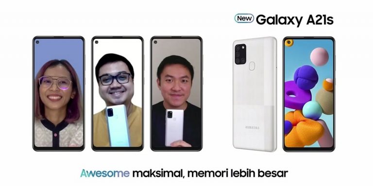 Galaxy A21s Didukung Memori Besar, Visual Konten Toko Online Makin Awesome