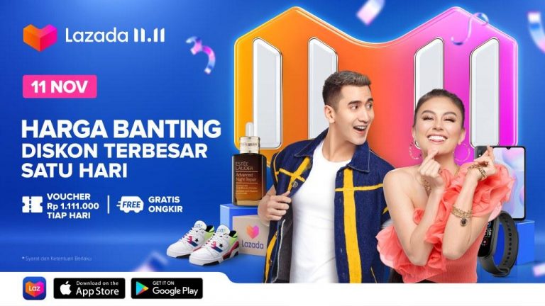 Sambil Dorong Ekonomi Indonesia, Begini Gaya Lazada Pikat Pelanggan Menyambut 11.11