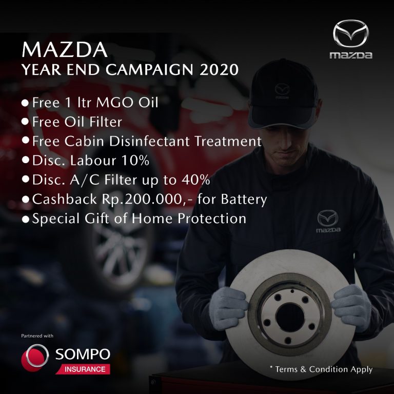 Mazda Gelar “Mazda Year End Campaign 2020” Jelang Tutup Tahun