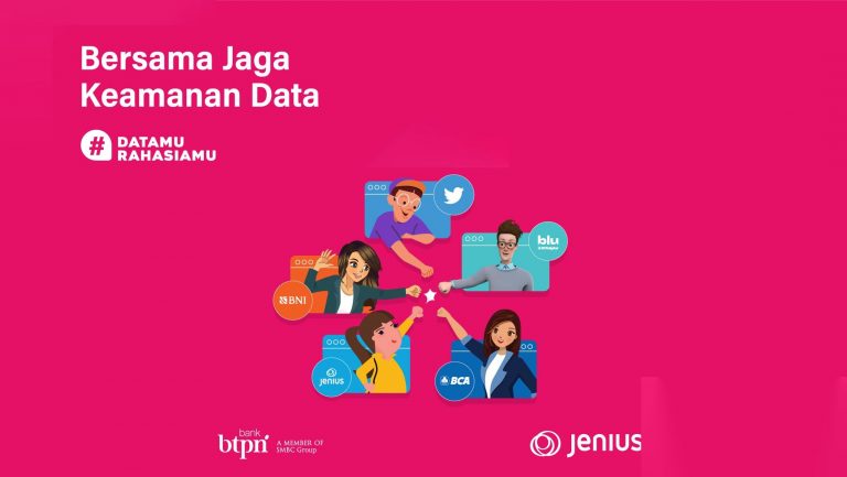 Lindungi Nasabah, Jenius, BCA, BNI, Blu by BCA, dan Twitter Indonesia Suarakan #DatamuRahasiamu