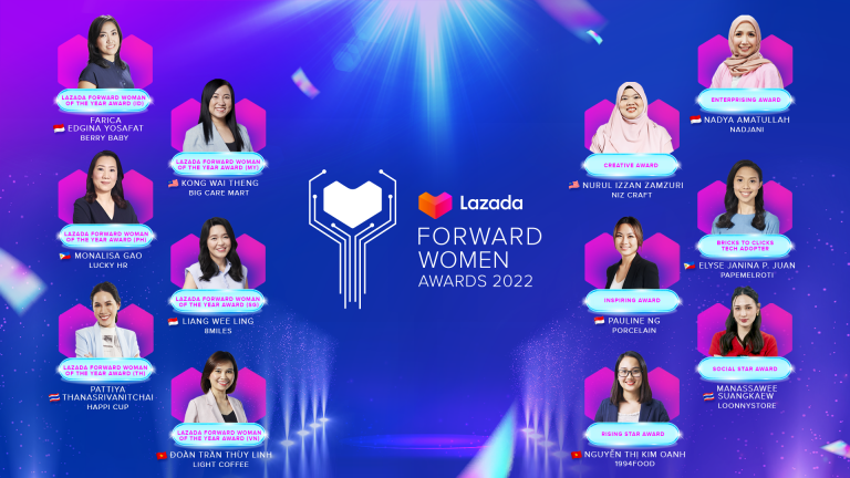 Apresiasi Pengusaha e-Commerce Kaum Hawa, Lazada Gelar ‘Lazada Forward Women Awards 2022’