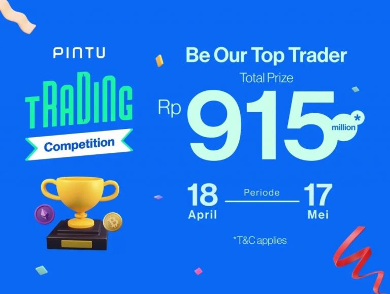 Aplikasi PINTU Gelar Trading Competition, Total Hadiah hingga Rp915 Juta!