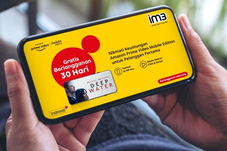 Indosat Ooredoo Hutchison Keluarkan Paket Prime Video Mobile Edition Selama 30 Hari dengan IM3